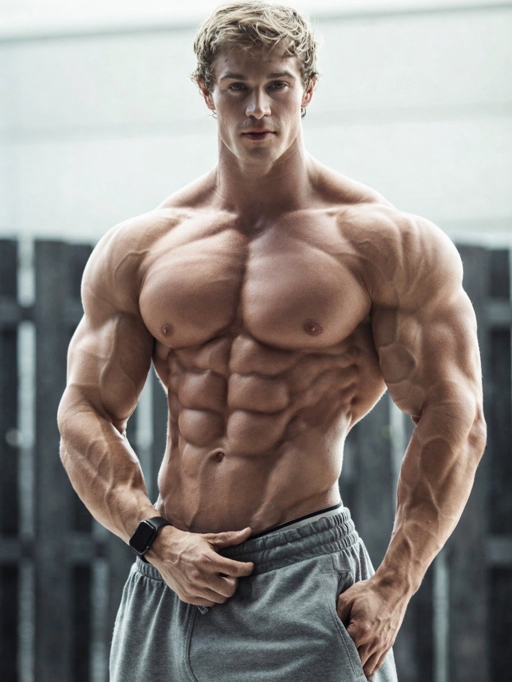 Photo by Brandon Starr on December 22, 2025. May be an image of one or more people, biceps, people bodybuilding, sportswear and text.