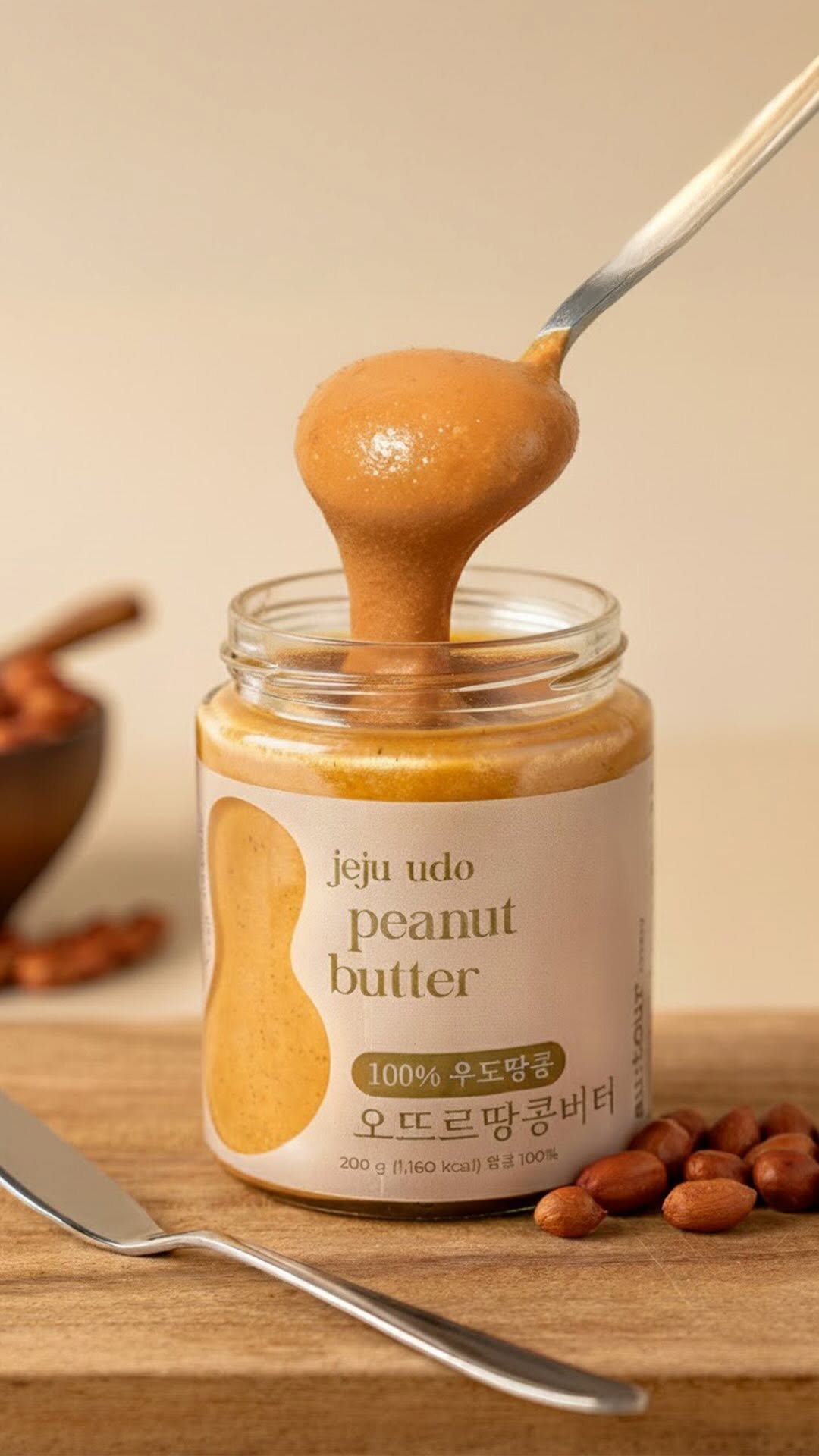 breadin__ 게시물 이미지: 🥜 100% 우도땅콩 오뜨르 땅콩버터 출시!
⠀⠀⠀⠀
으아아아~ 여러분 저 진짜...