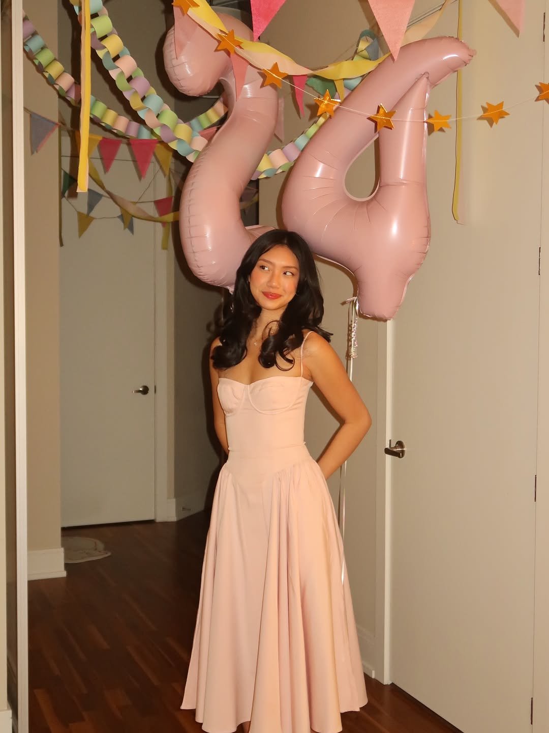 Photo by BREANNA QUAN ♡ on March 30, 2026. May be an image of balloon, dress and text.