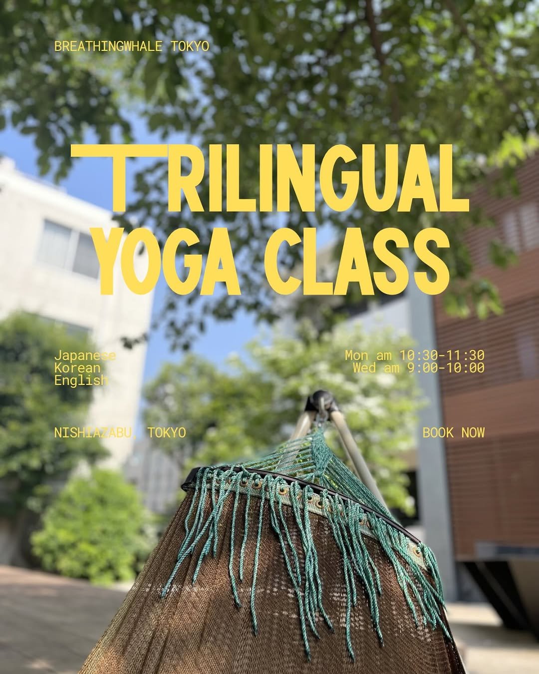 breathingwhale_ 게시물 이미지: Trilingual yoga class🐋

🌼 Korean, Japanese,...