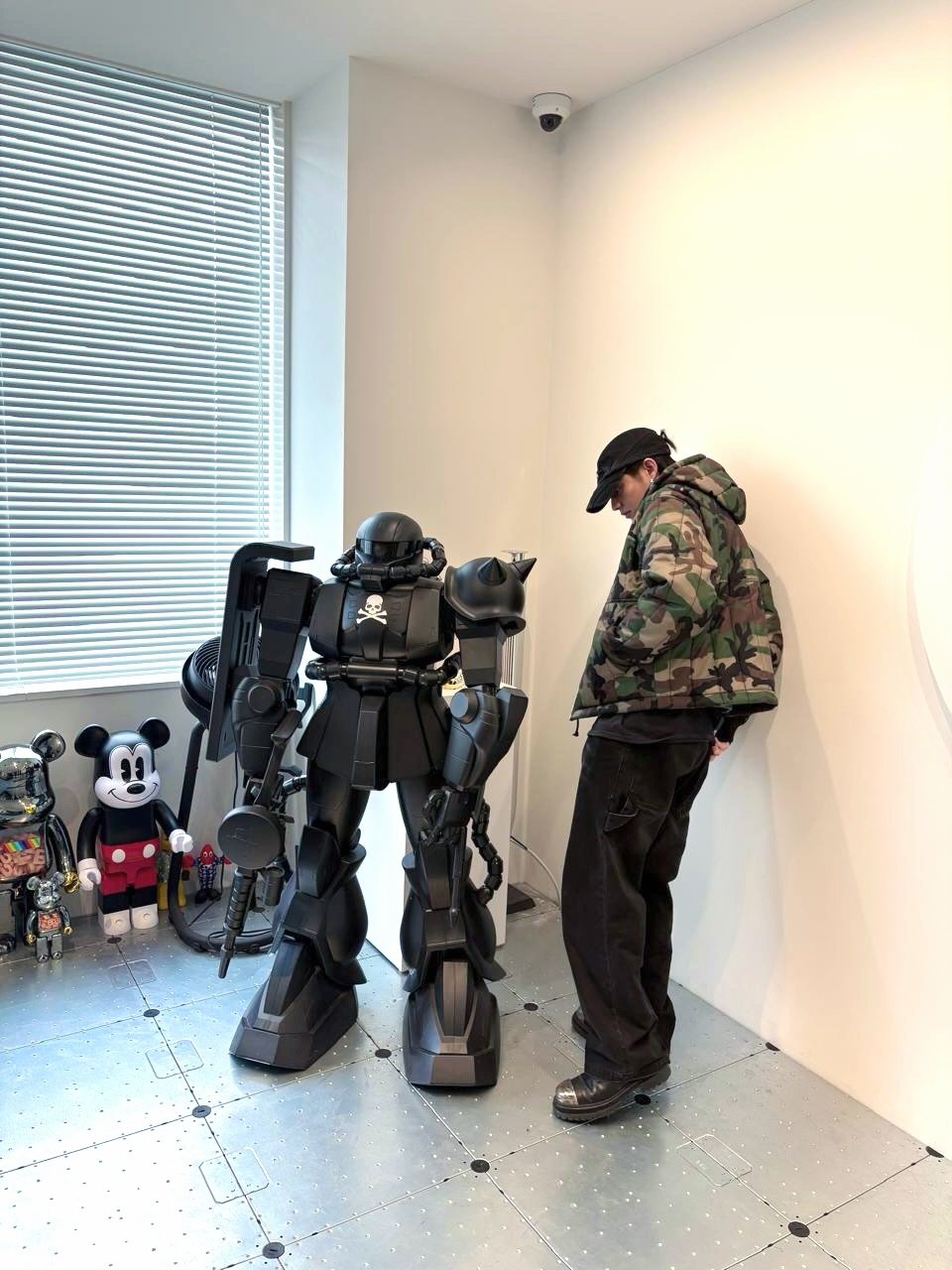 Photo by BRIGHT on February 12, 2026. May be an image of toy, gas mask and text.