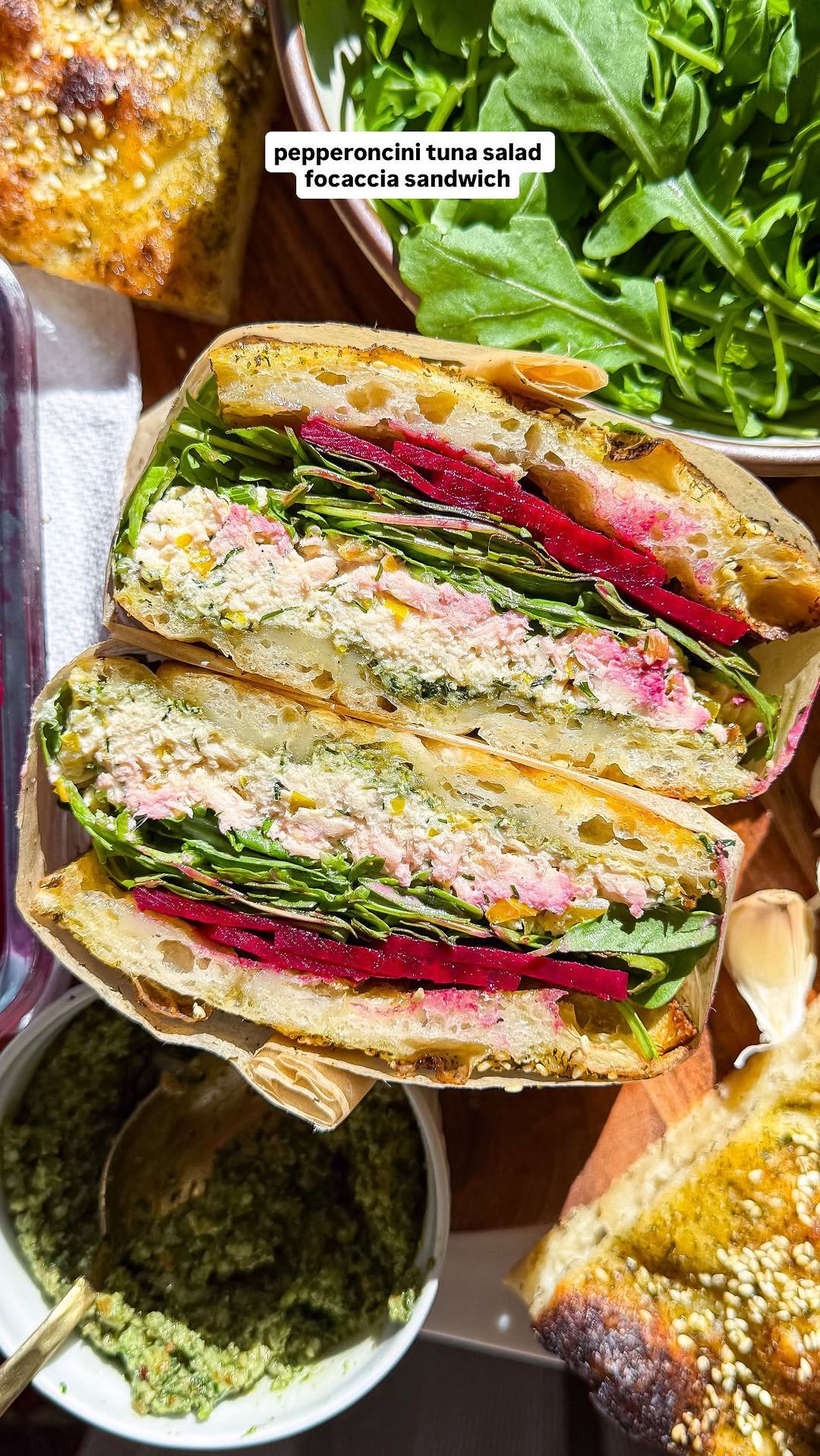 brightmomentco 게시물 이미지: a light lunch break that layers sourdough...