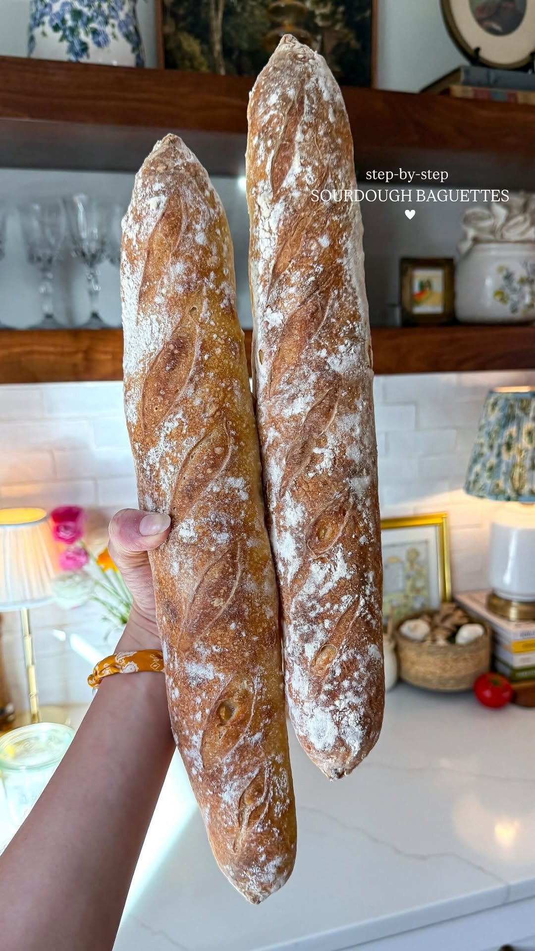 brightmomentco 게시물 이미지: the long awaited sourdough baguettes recipe...