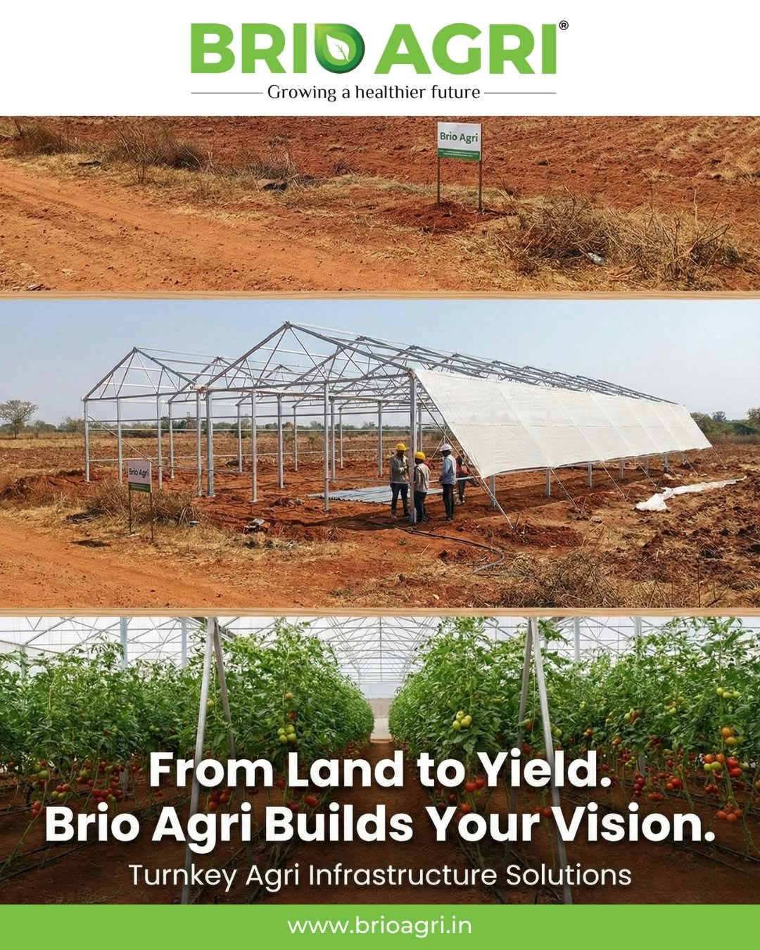 briohydroponics 게시물 이미지: Witness the transformation from barren earth...