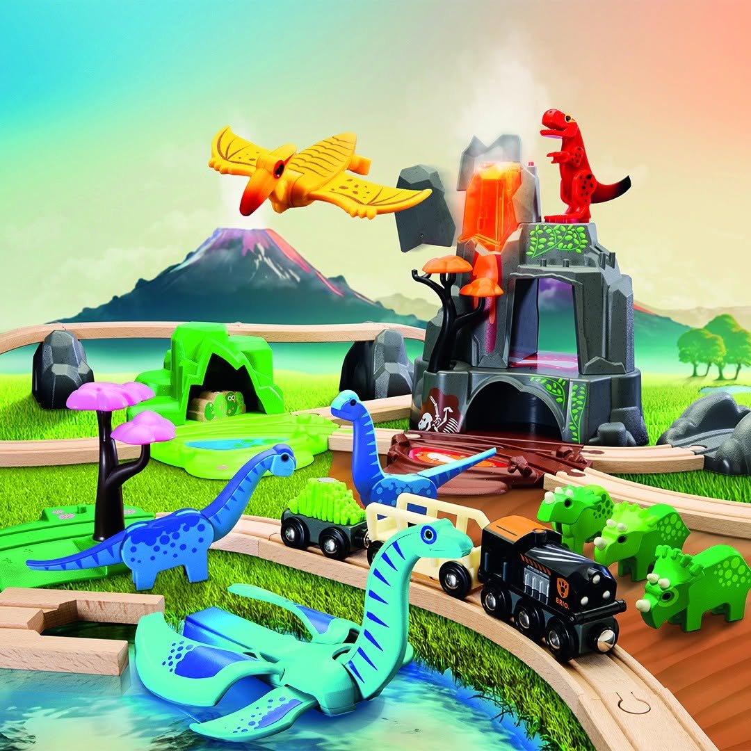 brioplay 게시물 이미지: 🚂🦖 Embark on dino-adventure with 36104...