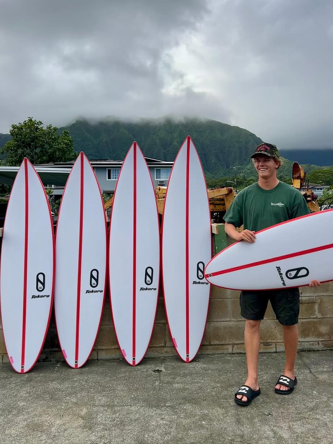 Photo shared by BRODI SALE on November 12, 2025 tagging @travlee, @firewiresurfboards, @genasano, @ktokorosurfboards, @slaterdesigns, and @abyukiko. May be an image of surfboard and text.