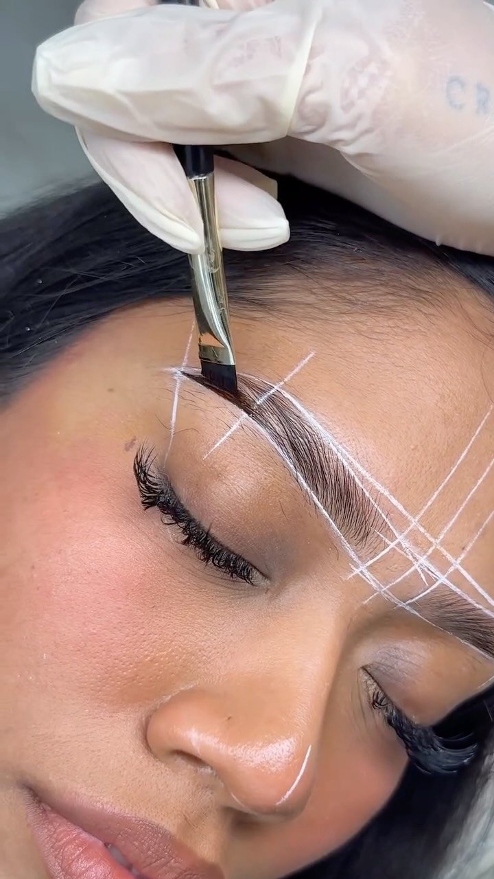 browsbyzulema 게시물 이미지: FULL PROCESS Lami, Wax, & Hybrid Tint 😍✨...