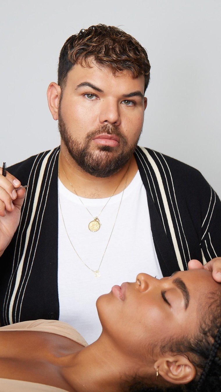 browsbyzulema 게시물 이미지: @skinmaestro is checking in and is ready to...