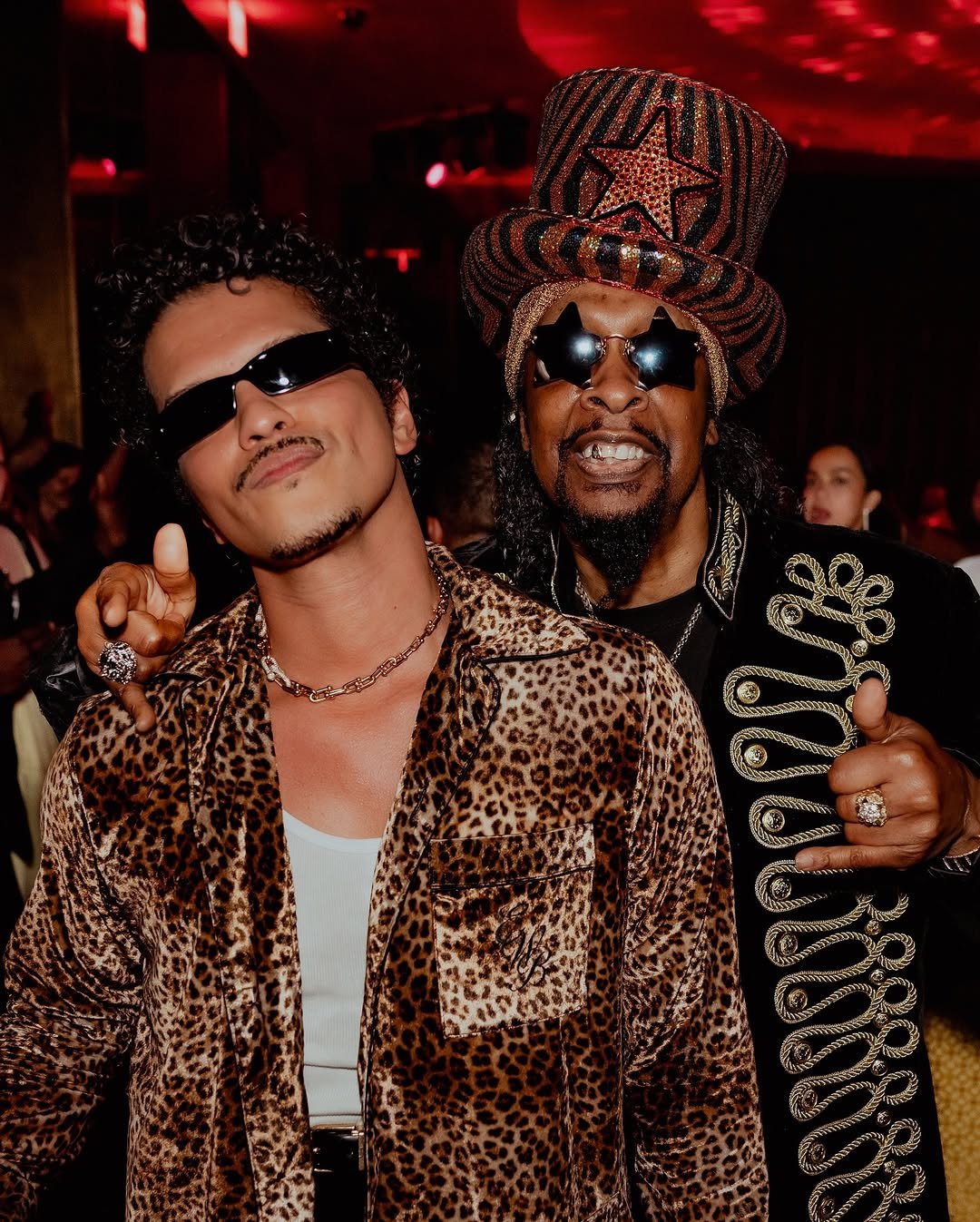 Photo by The Pinky Ring by Bruno Mars in The Pinky Ring with @brunomars, @bellagio, and @bootsy_collins.