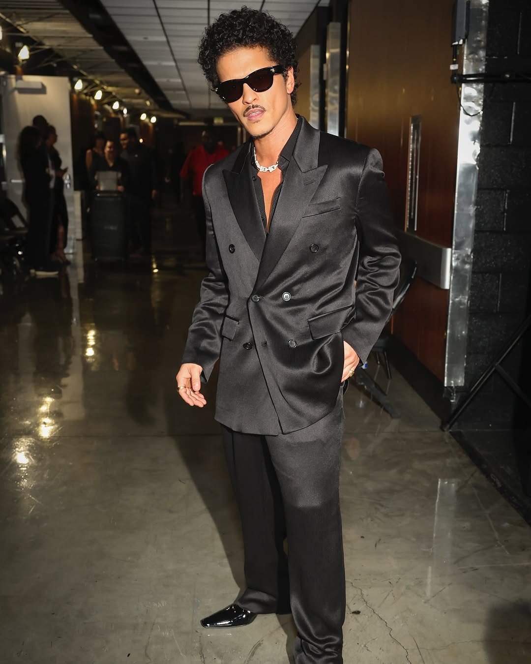 Photo shared by Bruno Mars on February 04, 2025 tagging @tiffanyandco, and @ysl.