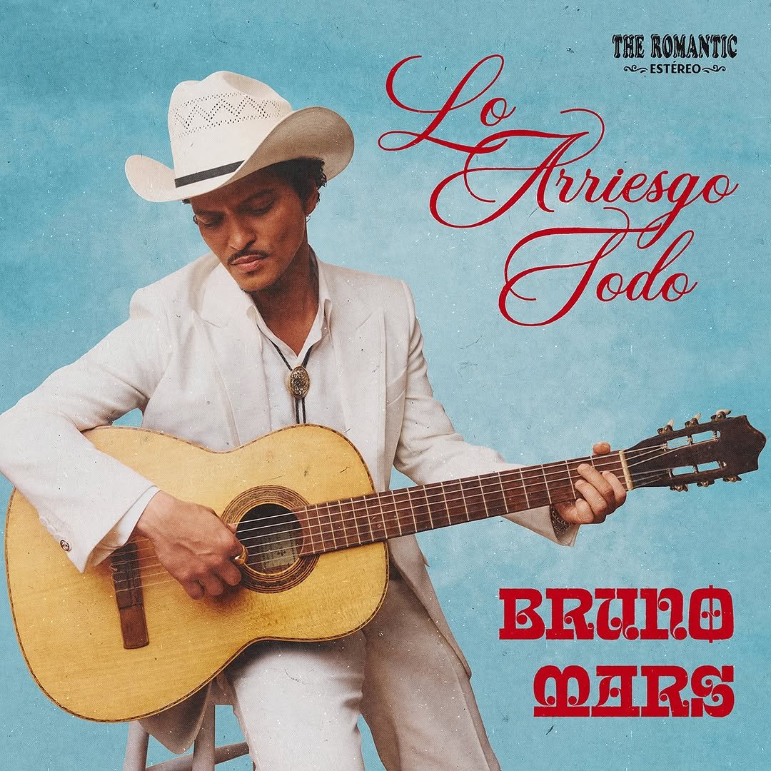 brunomars 게시물 이미지: Lo Arriesgo Todo 🌹 Esta noche a la medianoche...