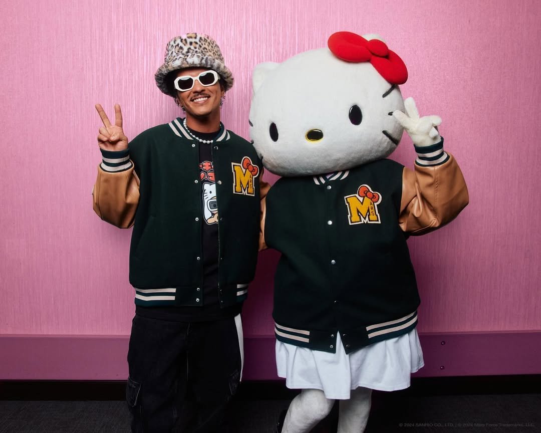 Photo shared by Hello Kitty on December 19, 2024 tagging @brunomars.