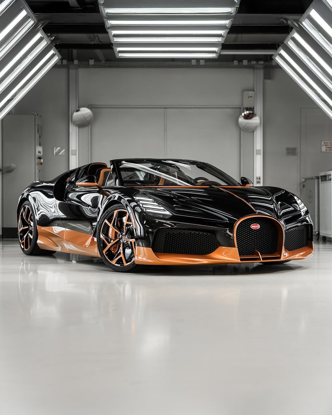 Photo by BUGATTI on December 28, 2025. May be an image of race car, wheel and text.