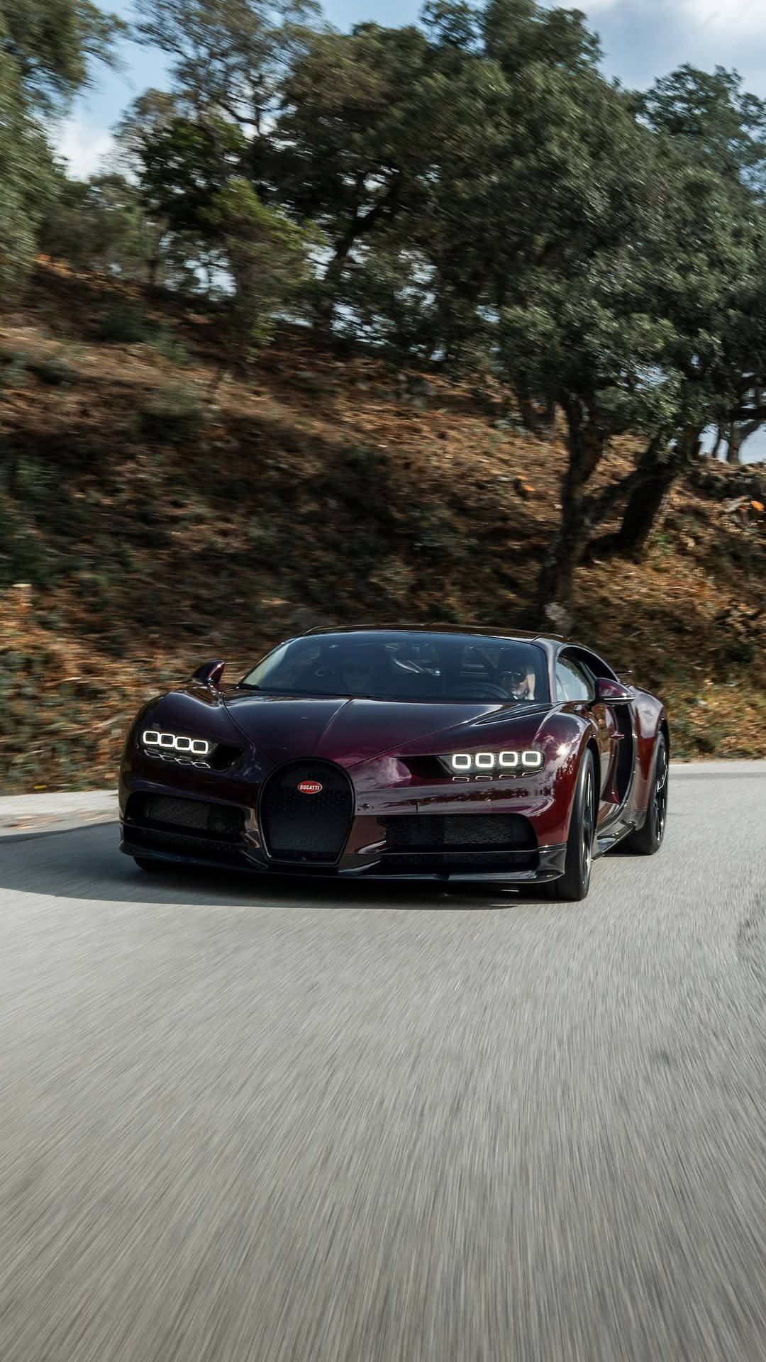 bugatti 게시물 이미지: Unfolding in an autumn dreamscape, a...