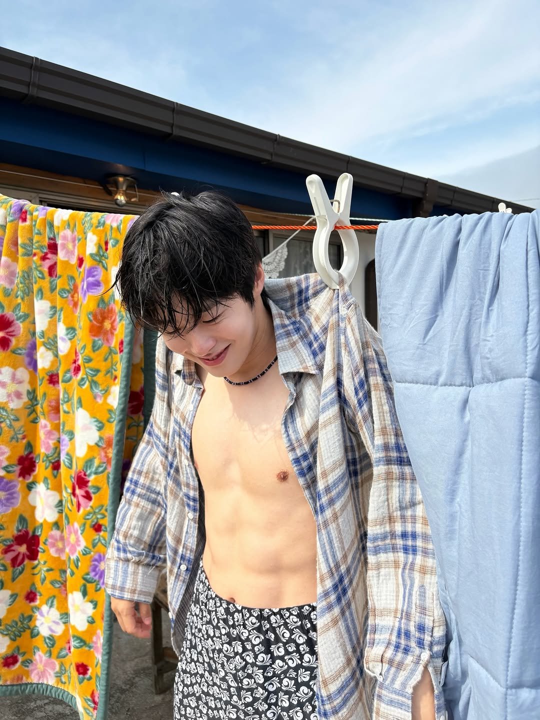 bum_yummy 게시물 이미지: 얼른 빨래 개서 가져가세요