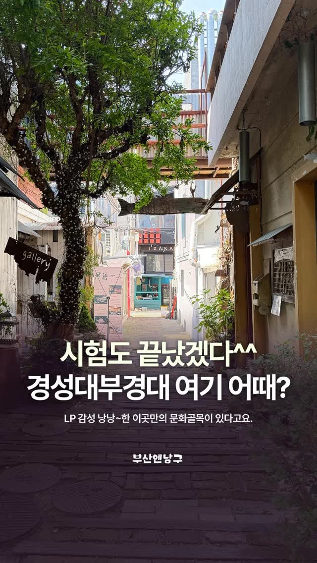 busannnamgu 게시물 이미지: (저장)경성대부경대🏫시험기간도 끝났는데 여기 어때?
부산 속 작은 여행지...