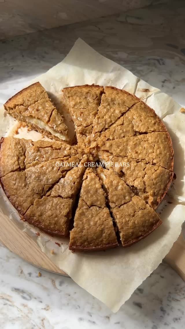 butternutbakery 게시물 이미지: These oatmeal cream pie bars are basically...