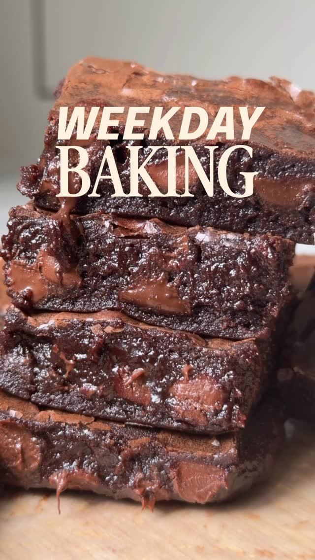 butternutbakery 게시물 이미지: Weekday Baking, Day 1: Easy Fudge...