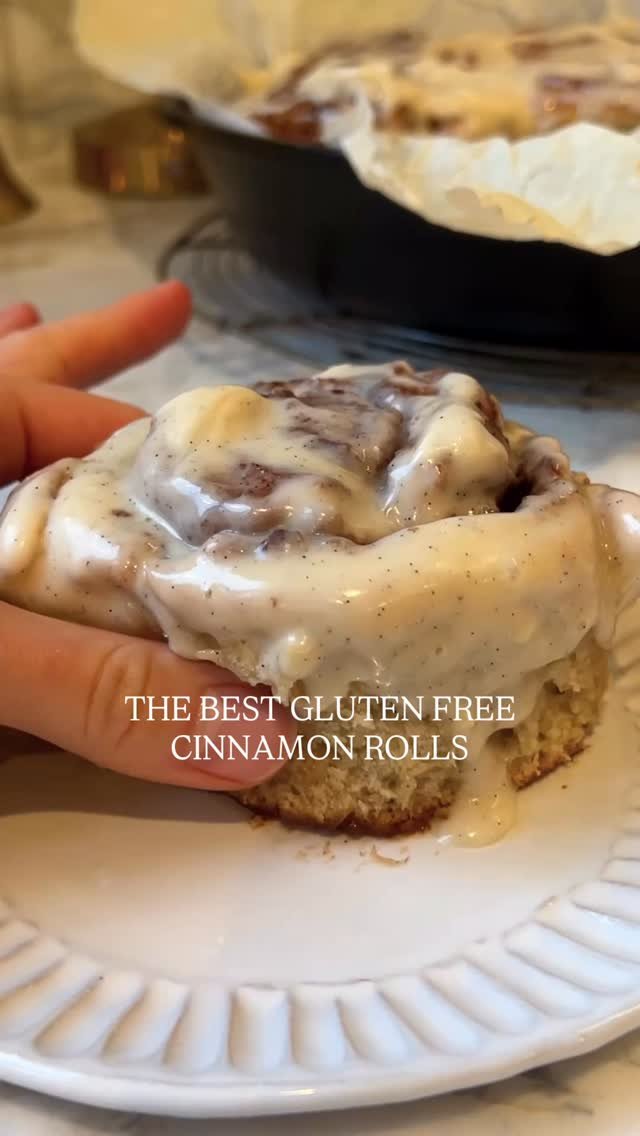 butternutbakery 게시물 이미지: These gluten free cinnamon rolls are so light...