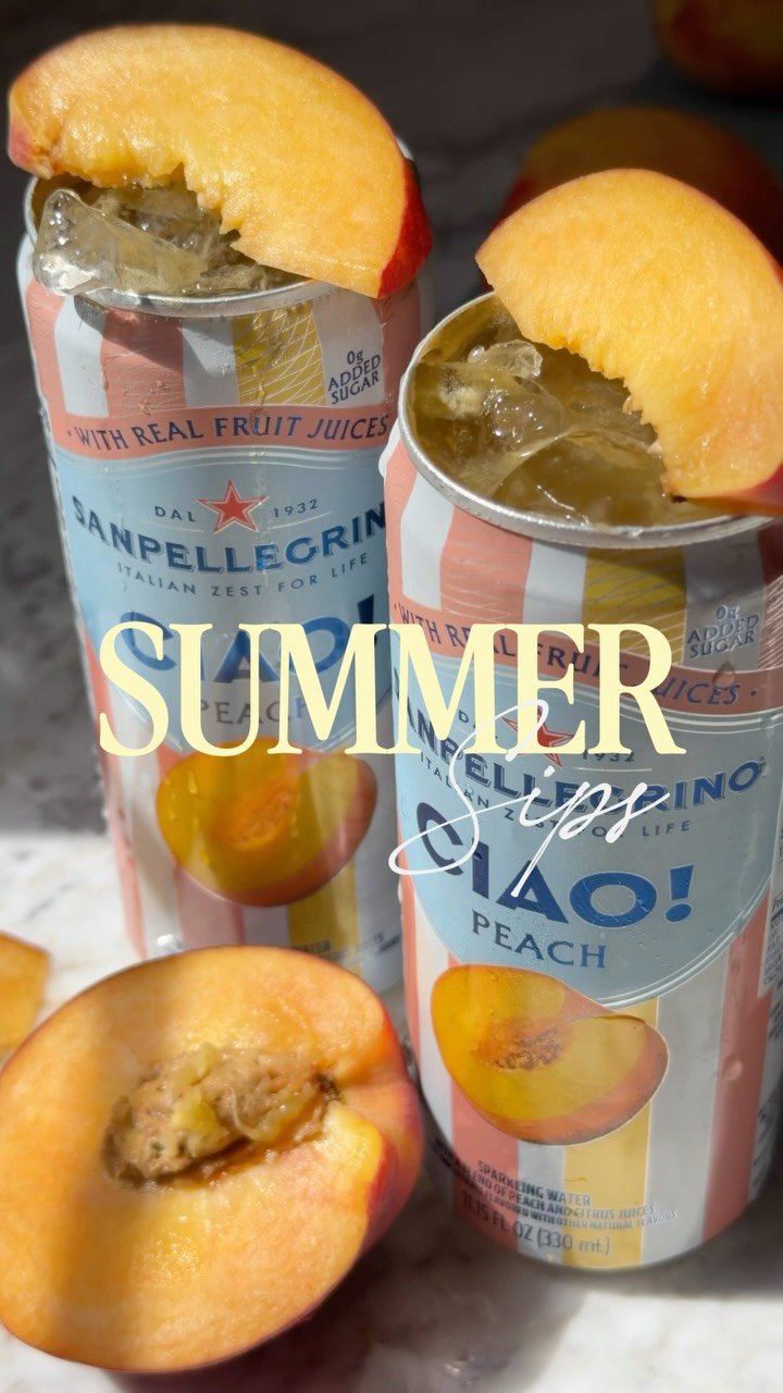 butternutbakery 게시물 이미지: Summer Sips Ep. 3: Italian Peach Ranch...