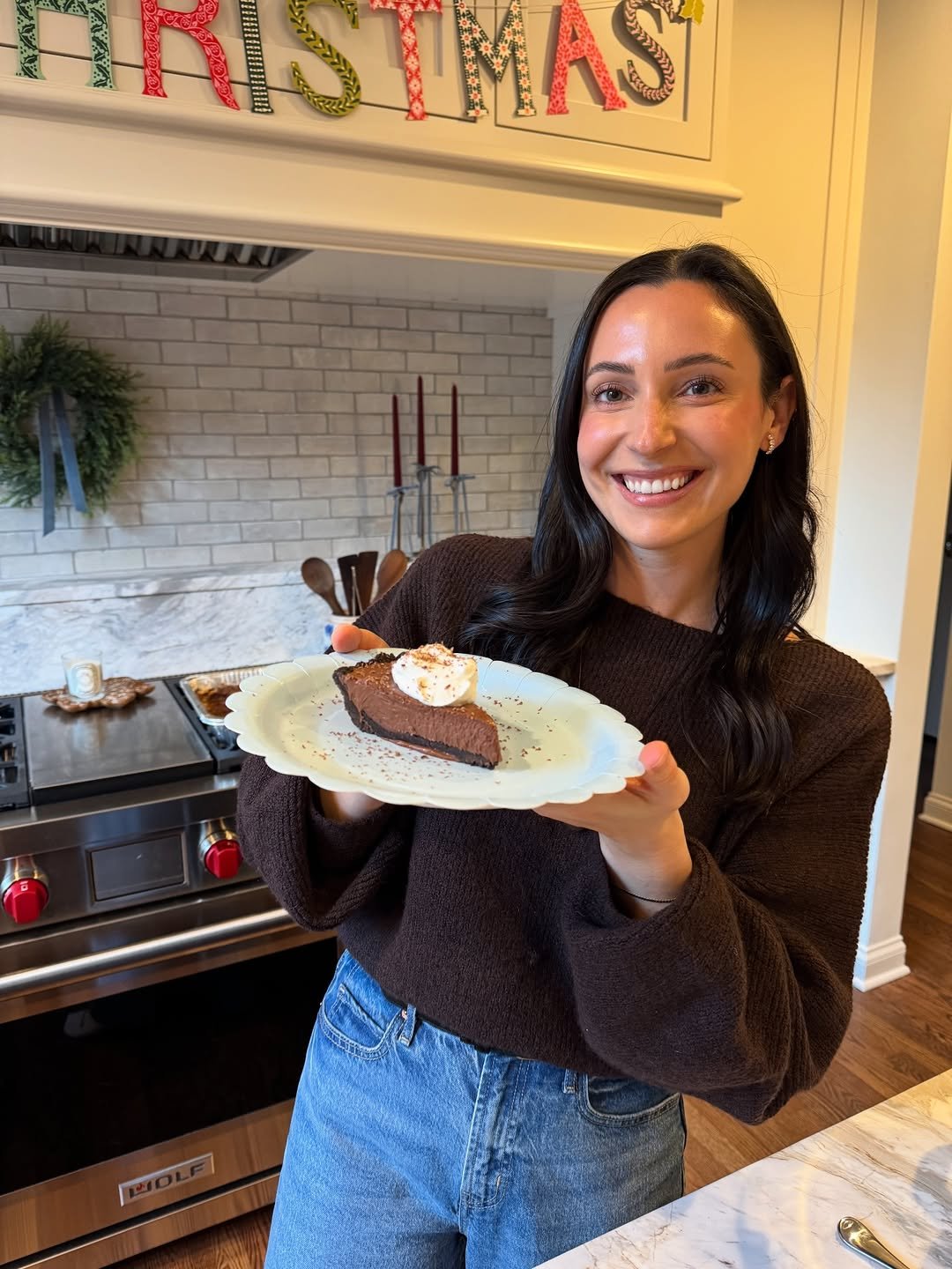 Photo by Jenna Barnard on November 28, 2025. May be an image of gingerbread cookie, chocolate cake, tiramisu, fruitcake and text.