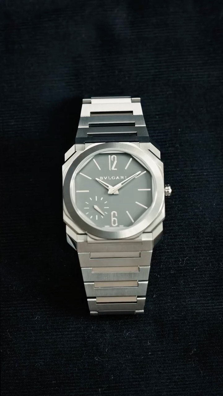 bvlgari 게시물 이미지: The new Octo Finissimo 37 redefines proportion...