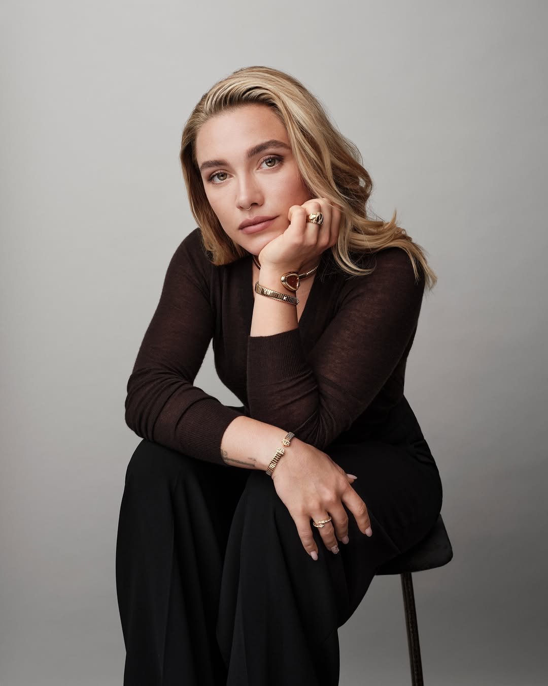 bvlgari 게시물 이미지: Bvlgari proudly welcomes actress @florencepugh...