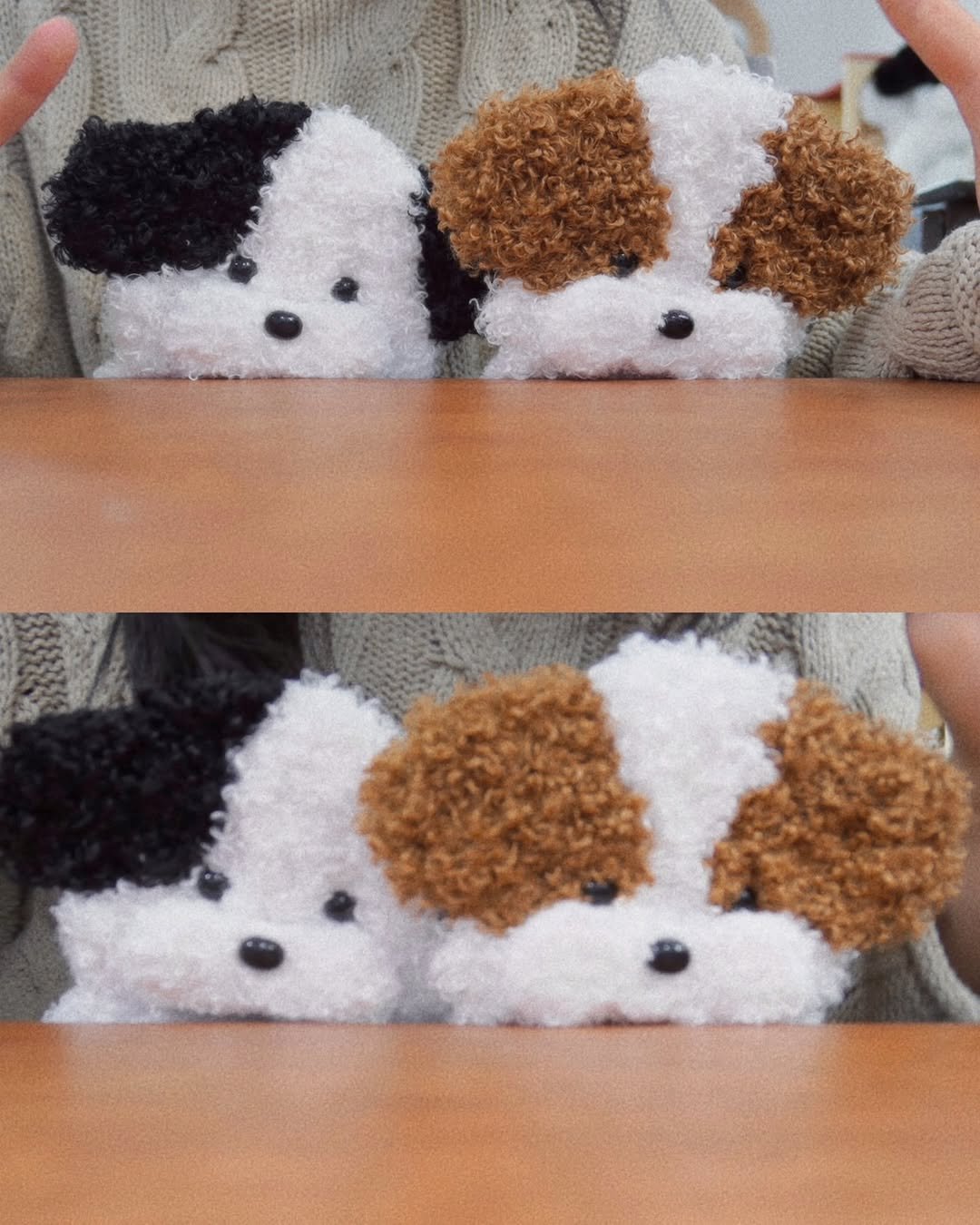 Photo by 너의파도 𝙮𝙤𝙪𝙧 𝙬𝙖𝙫𝙚 ⁎⁺  DIY KIT • 핸드메이드 • 인형 • 키링 • 가방 on January 08, 2026. May be an image of collie, toy and text.