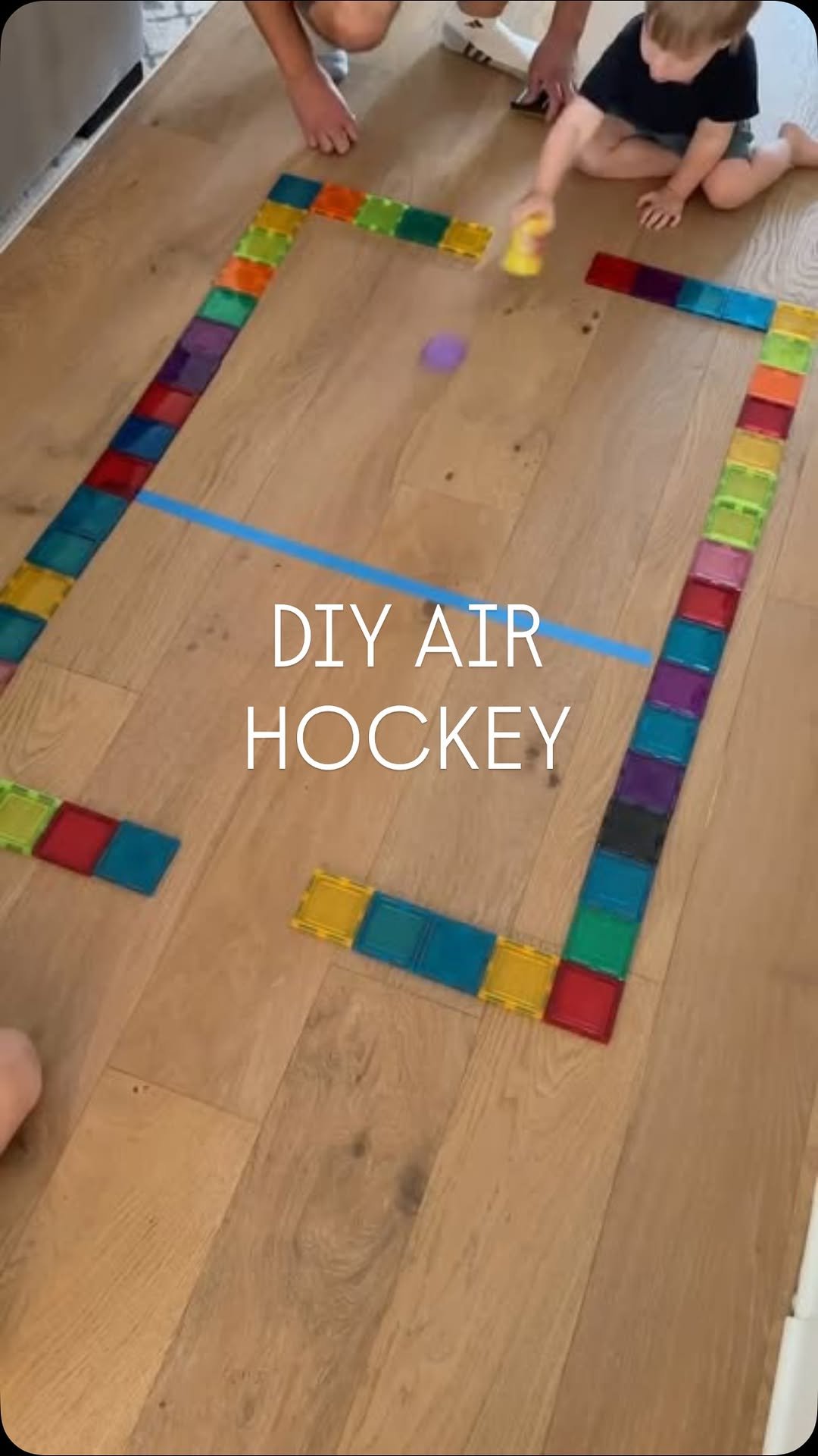 bymelissakate 게시물 이미지: DIY Air Hockey: fun game night idea for the...