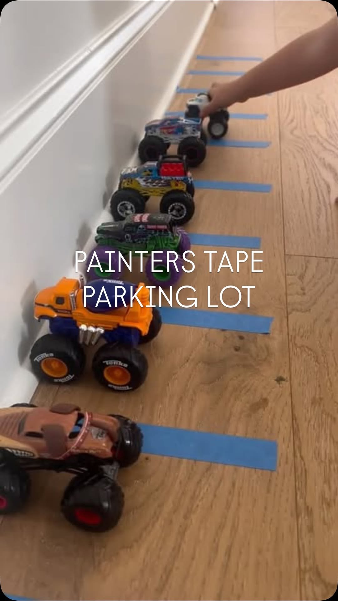 bymelissakate 게시물 이미지: Painters tape parking garage - takes five...
