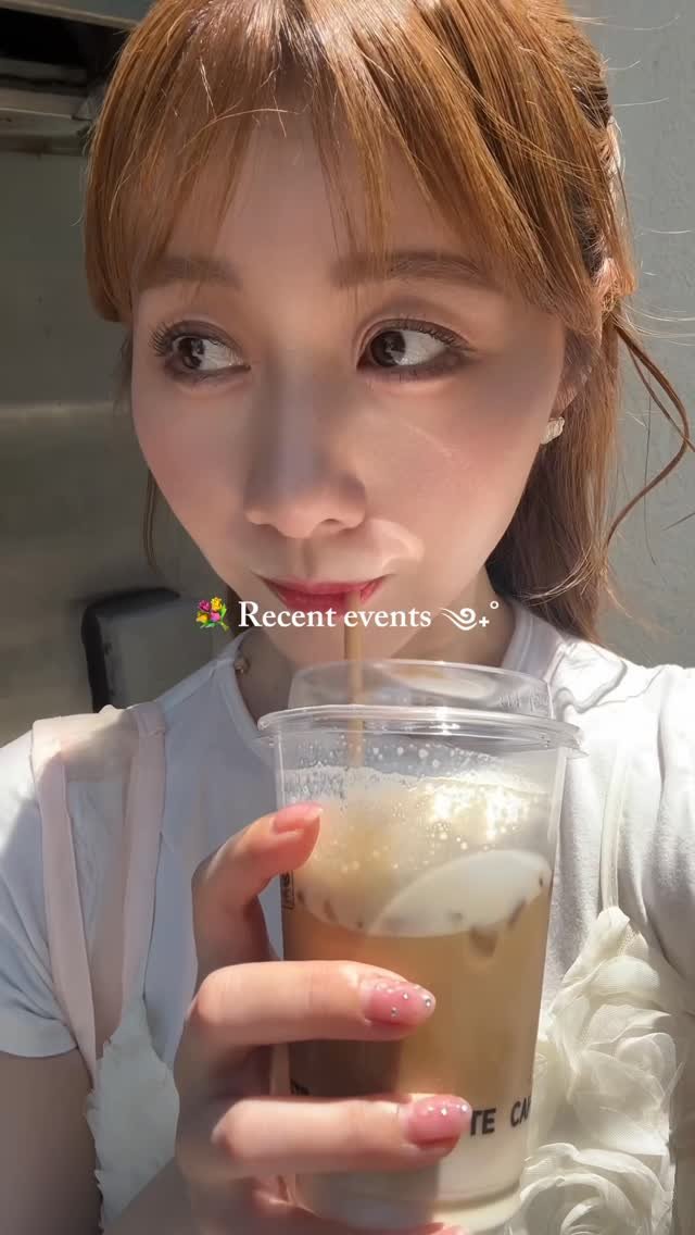bys38 게시물 이미지: 最近の…♡🥤💐🍜

晴れるとおでかけが楽しくなりますね！
皆さん、良い週末を♩

#最近の #おでかけ