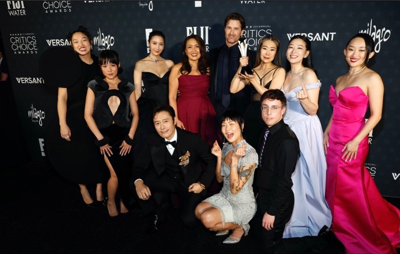 Photo by LeeByungHun 이병헌 on January 15, 2026. May be an image of one or more people, dinner jacket and carpet.