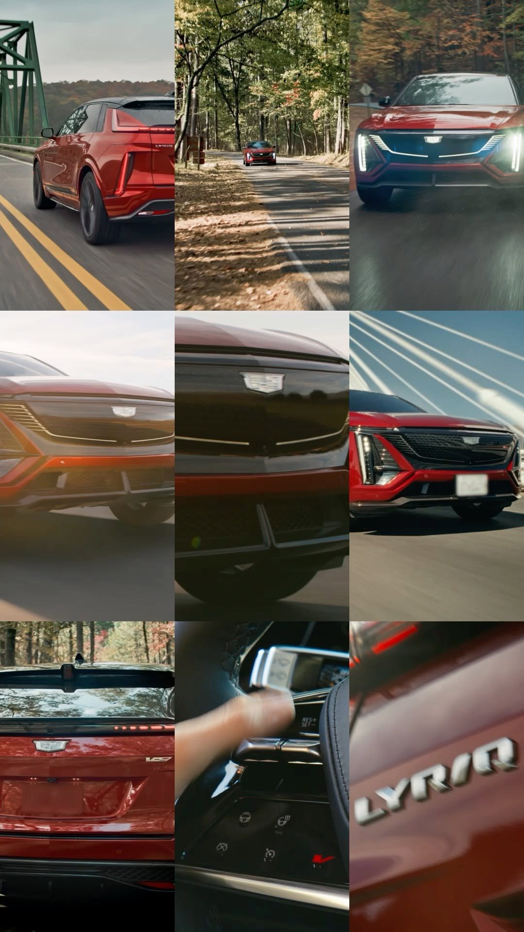 cadillac 게시물 이미지: When stillness turns electric. This is LYRIQ-V.