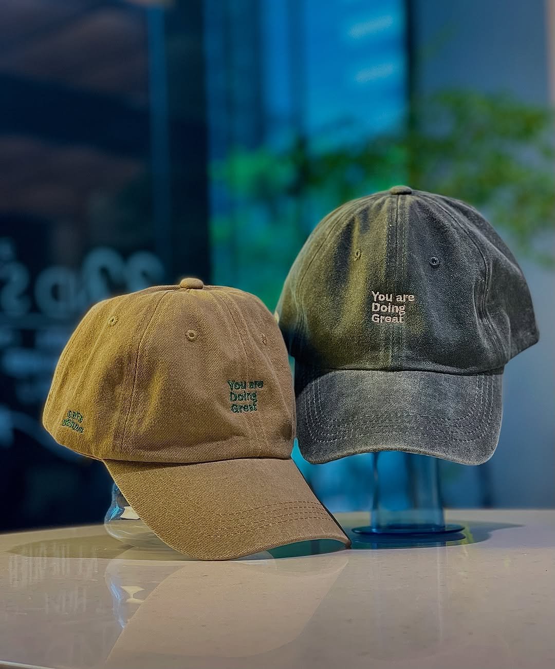 Photo by Cafe 32nd st | Specialty Drinks & Treats on August 14, 2025. May be an image of hat, hat shop and text that says 'You are H어가봄 Doin Graat'.