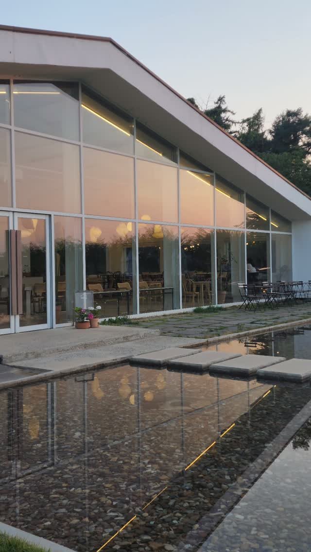 cafe_leesooop 게시물 이미지: 이숲 노을🧡🌿
