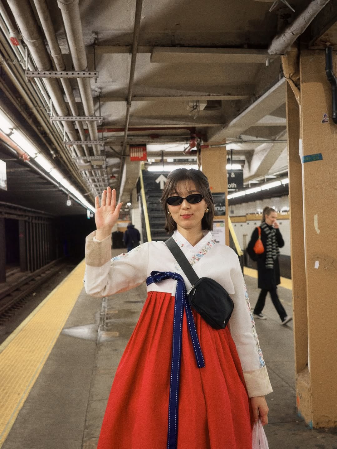 Photo shared by cafe maddy on February 16, 2026 tagging @gentlemonster, and @nothinginpassing. May be an image of turnstile and text.