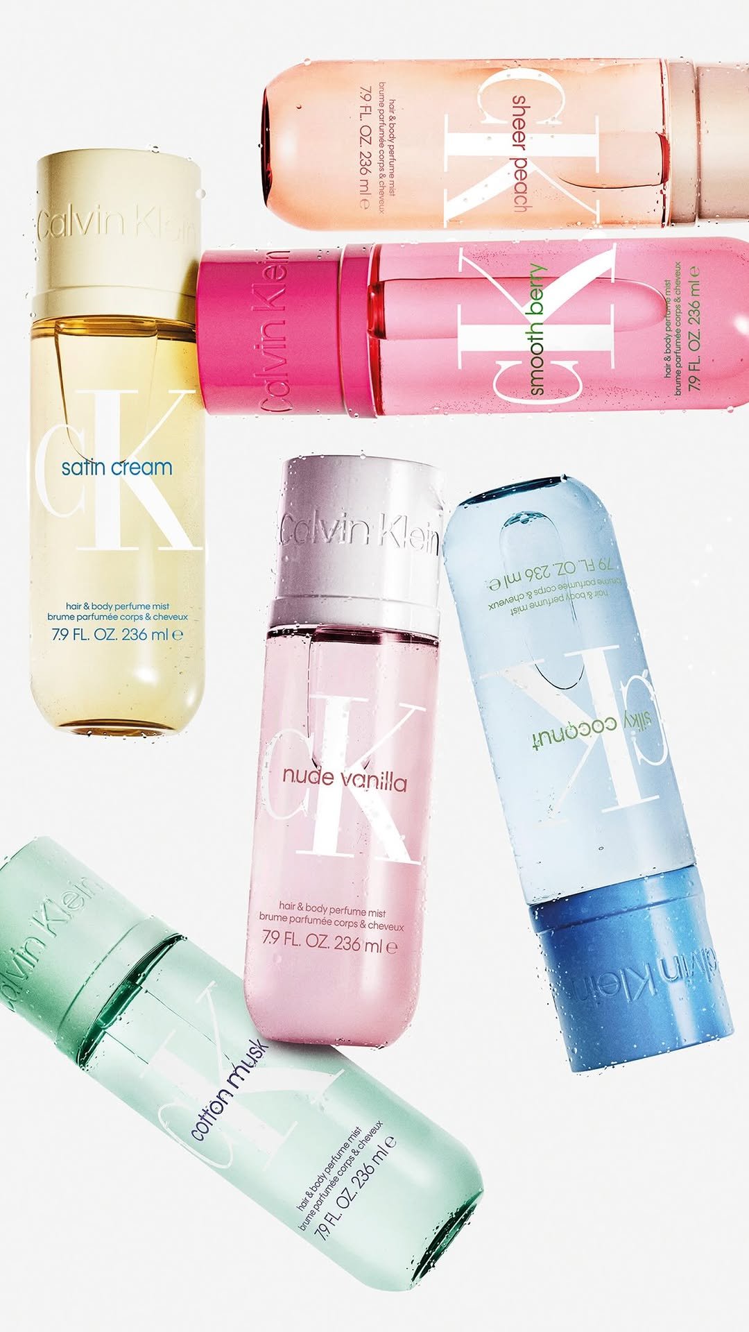 calvinklein 게시물 이미지: New summer mists. 
​
Introducing Satin Cream...