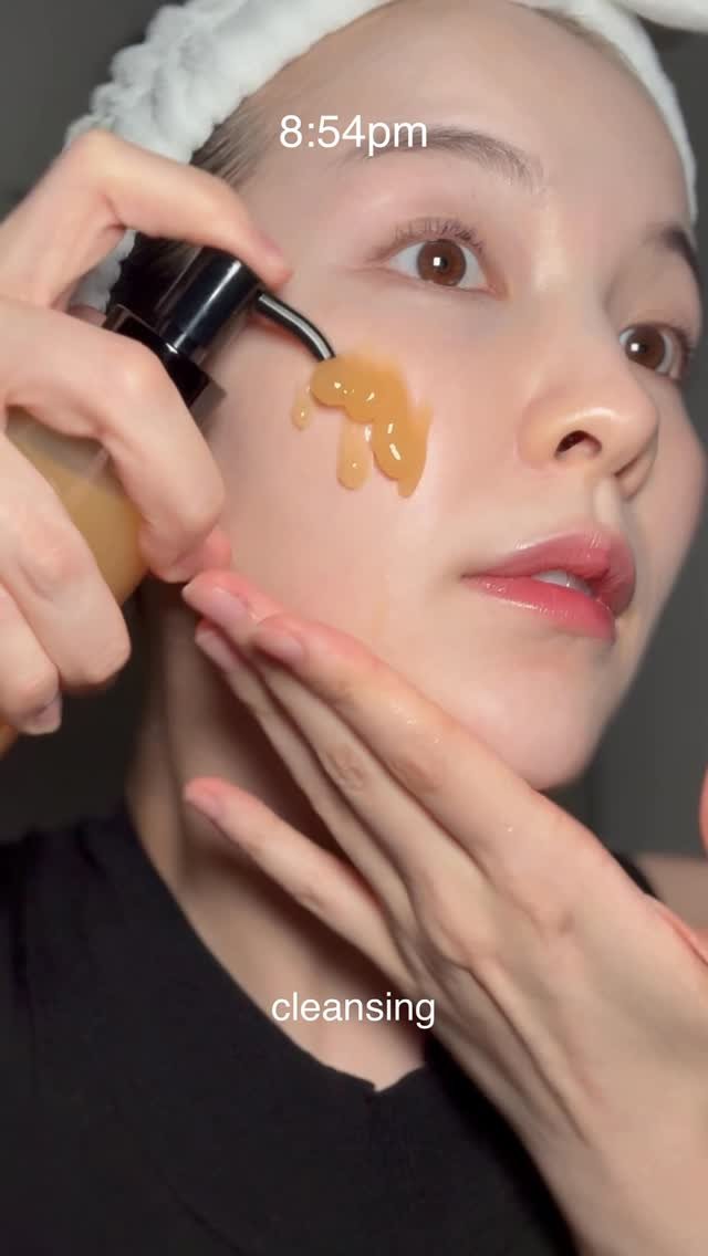 cami_kana 게시물 이미지: Tonight’s skincare🌙🌉

cleansing @fas 
bubble...