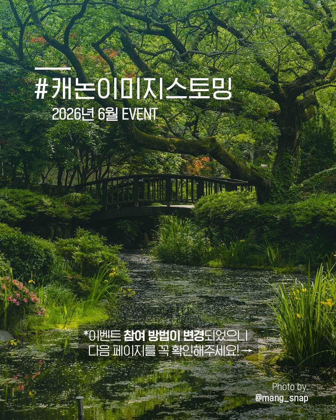 canonkorea 게시물 이미지: 🔔#이벤트
일상도 여행처럼 만드는
영상 한 컷, 사진 한 장의 마법

여름이...