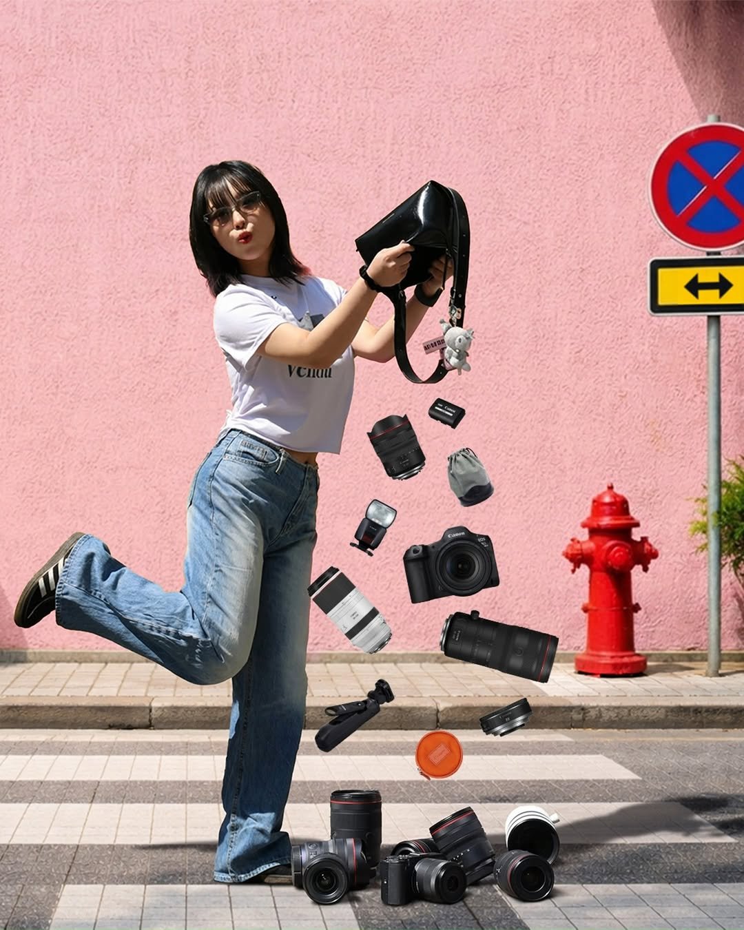 canonkorea 게시물 이미지: 요즘 사진 이렇게도 찍는다며?
😎핀터st 포토그래퍼 가방털이샷

-
나만 없어...