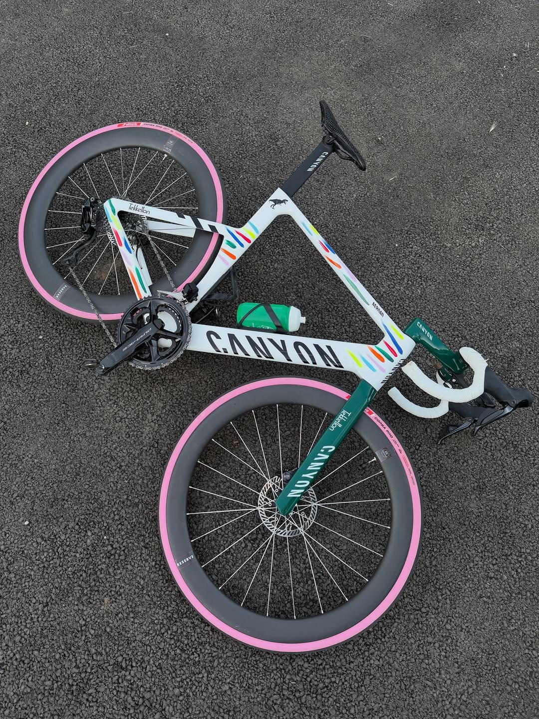 canyon 게시물 이미지: Had to be done. The rear tyre should be a...