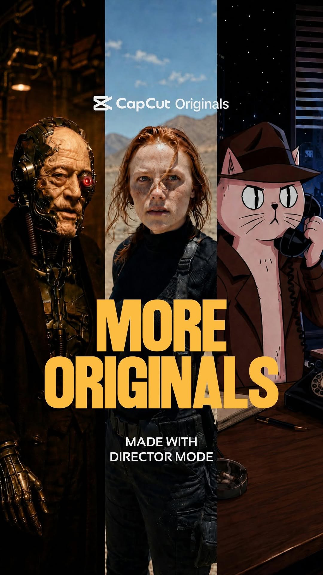 capcutapp 게시물 이미지: A new slate of originals is here.

Horror....