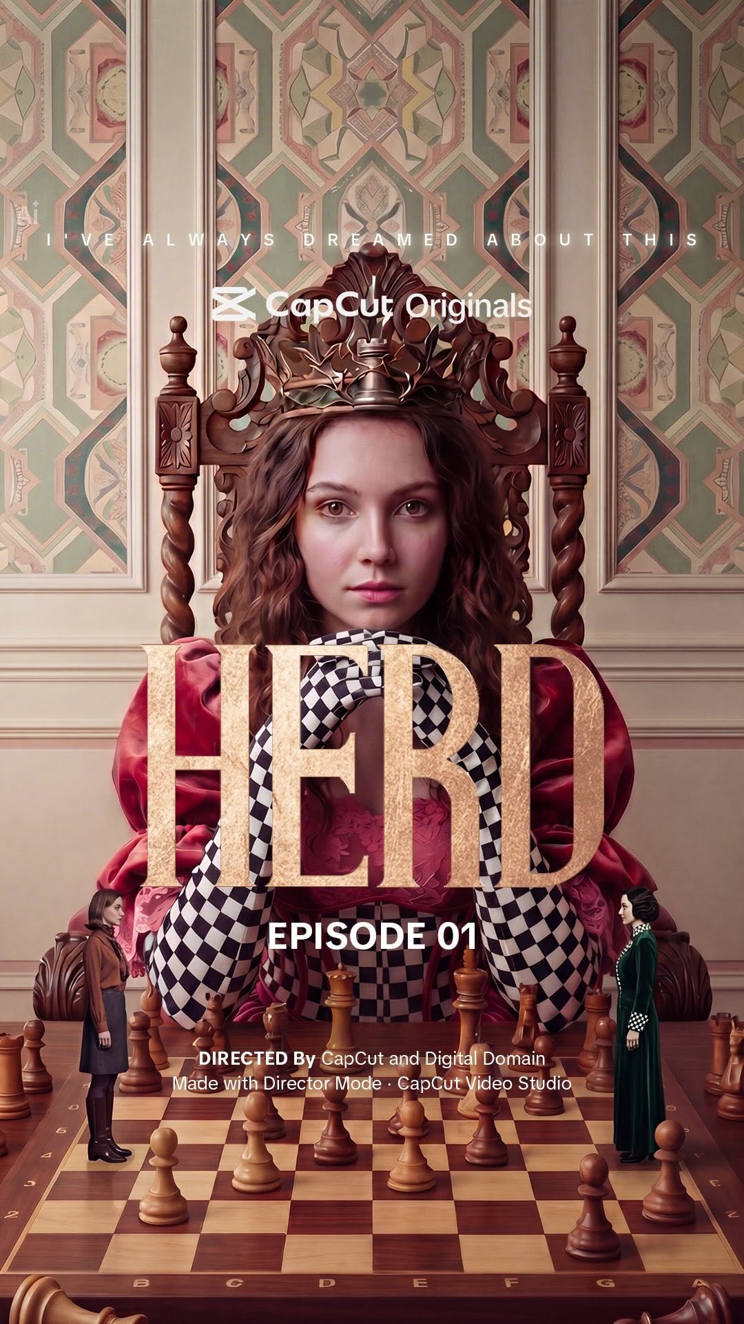 capcutapp 게시물 이미지: All she wanted was to follow the crown.

HERD...