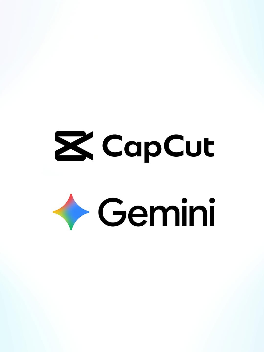 capcutapp 게시물 이미지: CapCut is partnering with @googlegemini...