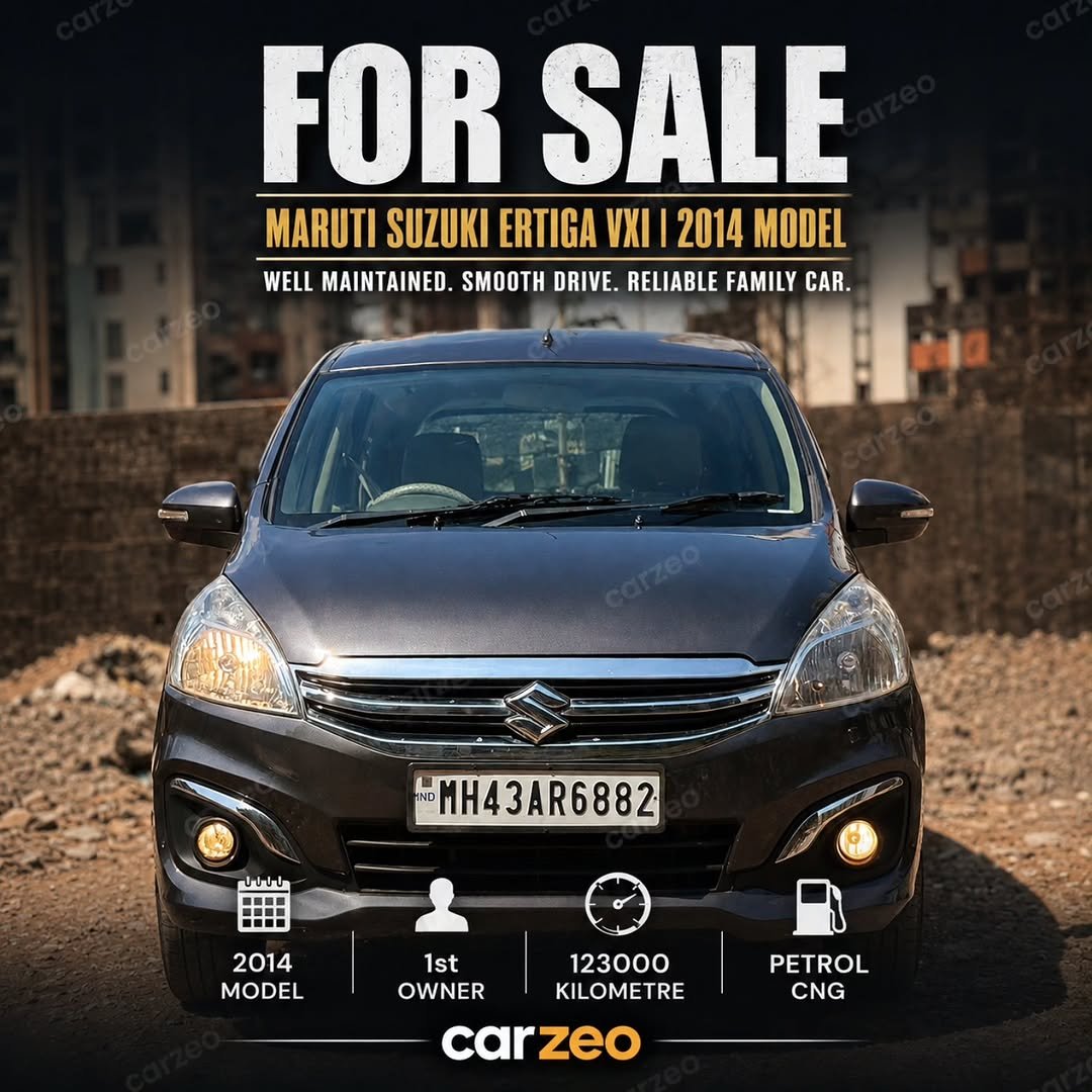 car_zeo 게시물 이미지: *MARUTI SUZUKI ERTIGA VXI*
Registration Year...