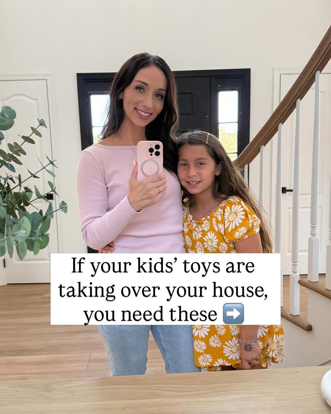 Photo by Cara Murtaugh on April 21, 2026. May be an image of child, toy and text that says 'aaAe ስዮሎዛ If your kids' toys are taking over your takingoveryourhouse, house, you need these'.