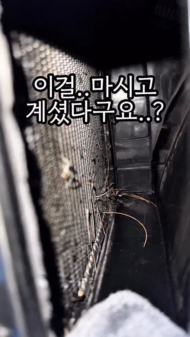 carong_korea 게시물 이미지: 겨울 히터까지 못말리는 차량 공조기 속 곰팡이🦠

쿰쿰한 냄새 더 이상 마시지...