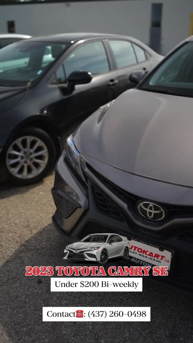 cars_by_harryy 게시물 이미지: 2023 TOYOTA CAMRY SE

$199 Biweekly