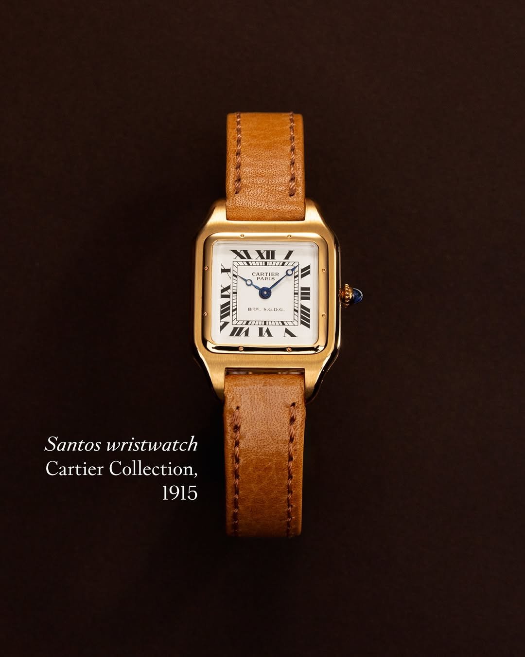 cartierwatchcommunity 게시물 이미지: A rare glimpse of the 1915 Santos wristwatch....