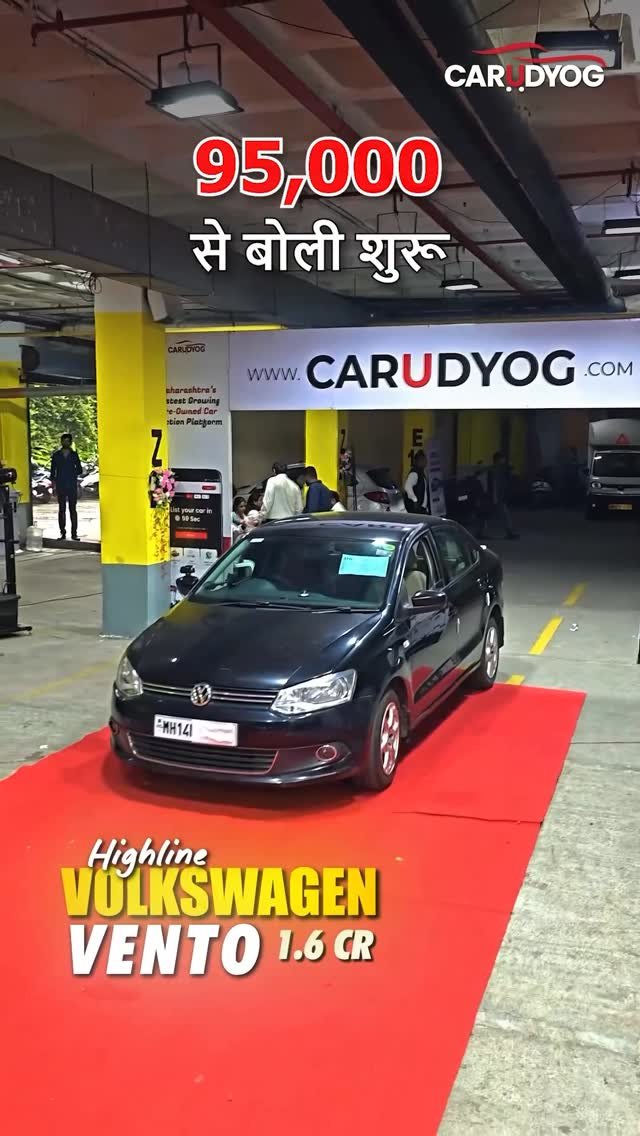carudyogofficial 게시물 이미지: Sirf 95,000 se boli shuru🤯 Volkswagen Vento...